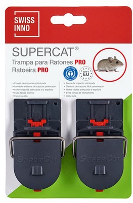 Trampa para Ratones Pro 2x Supercat 